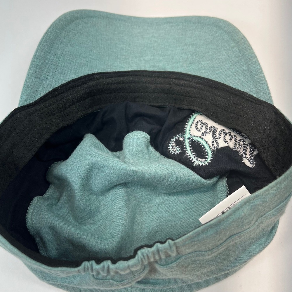 Carhartt Force Relaxed Fit Sweatshirt Mint Green Crewneck Womens Large Bonus Hat - Picture 15 of 16